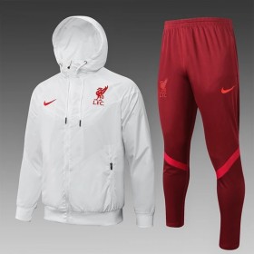 Liverpool Trainingsjack Windrunner-pak 2022-23 Witte